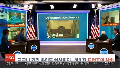 코로나 걸린 바이든 화상회의…2년 전 트럼프와 상반