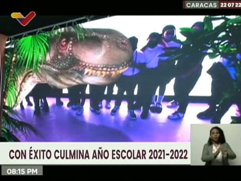 Cierre del año escolar 2021-2022 se celebró con actividades recreativas en el Teatro Teresa Carreño