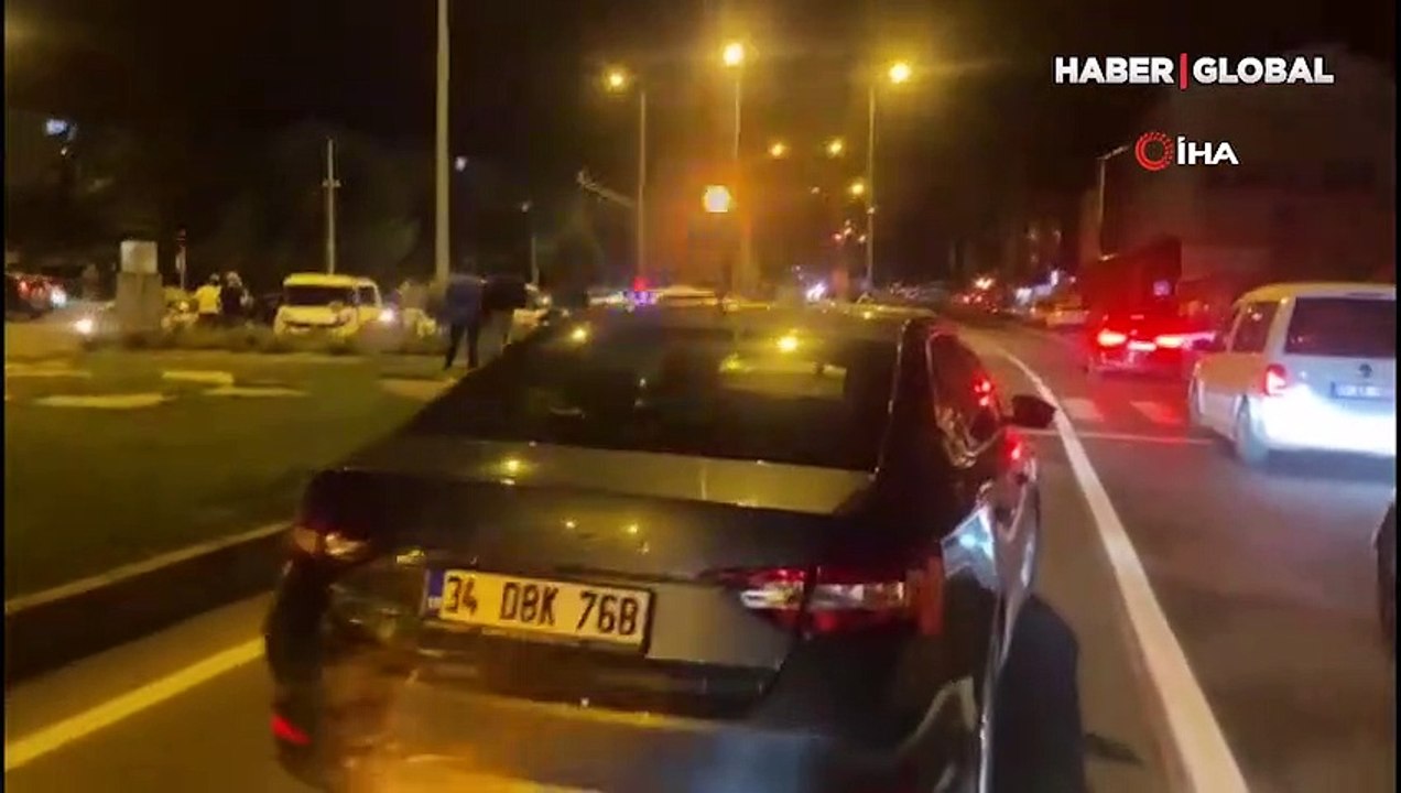 Trafik kazası sonrası silahlı kavga!