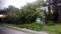 Our Bus in the Endless Mountains Region of Pennsylvania