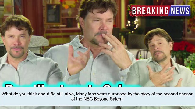 NBC BREAKING NEWS_ Bo is alive, Peter Reckell wants to go back to DOOL