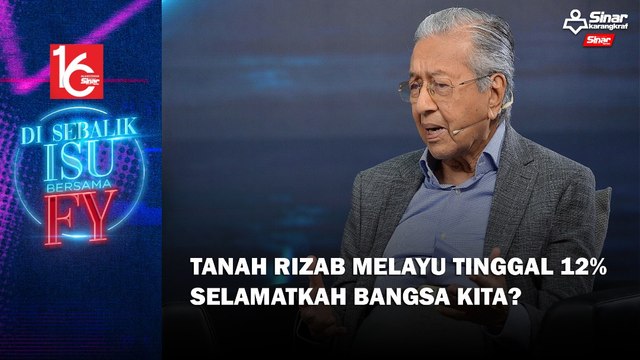 Tanah rizab Melayu tinggal 12% selamatkah bangsa kita?