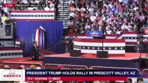 President Trump holds rally in Prescott Valley, Arizona July 22 2022 Part 2
