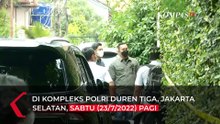 Penampakan Polisi Gelar Prarekonstruksi di Rumah Irjen Sambo Secara Tertutup
