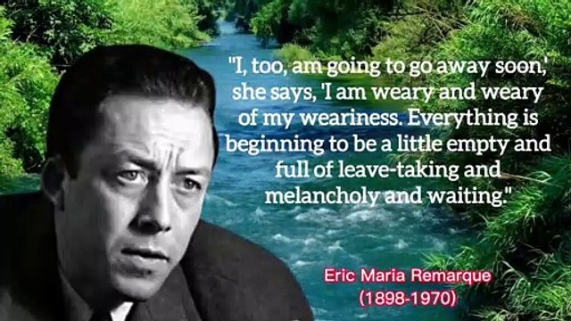 eric maria remarque quotes about wisdom in life