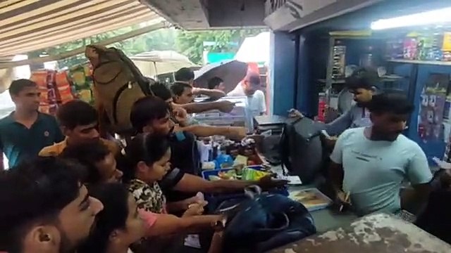 REET- डेयरी पर रखा सामान फिर दी परीक्षा, रीट से पहले मौसम ने ली परीक्षा