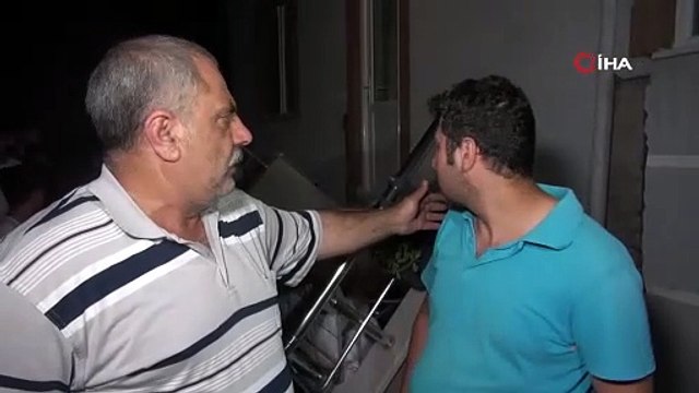 Oturdukları balkon çöktü, evli çift şoka girdi