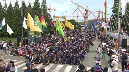 정상화 나선 대우조선 특근 재개...희망버스 집회 열려 / YTN