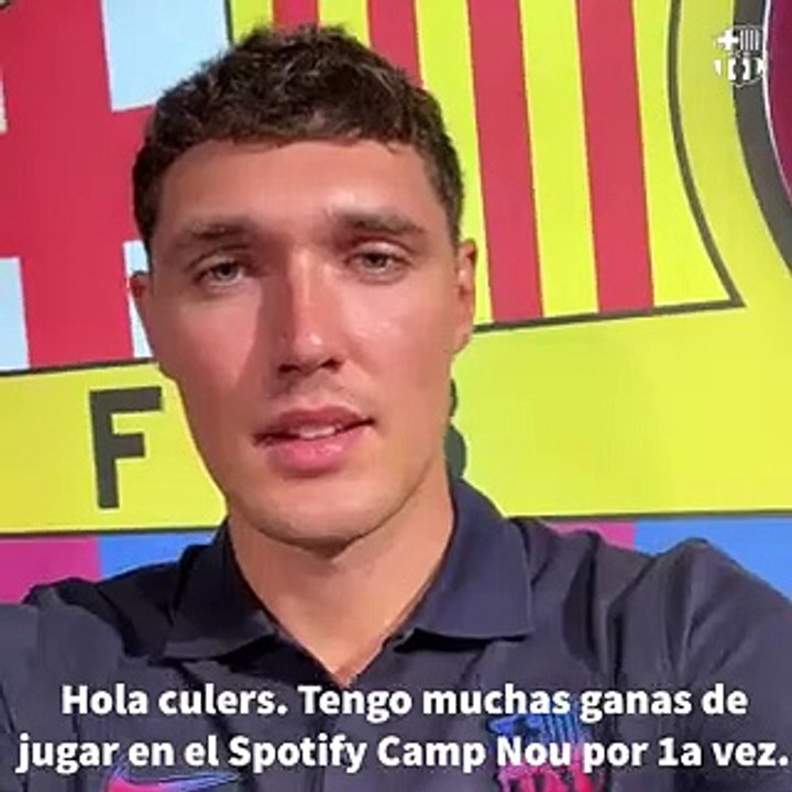 Christensen te espera el día del Gamper en el Spotify Camp Nou / FCB