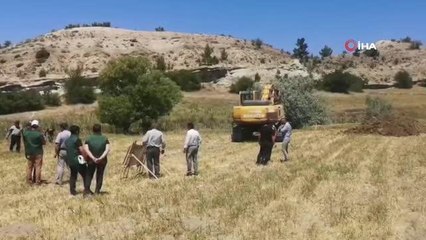 Çameli tarımı ve doğal yaşama can suyu olacak göledin temeli atıldı