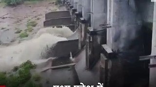 भोपाल (मप्र): मध्य प्रदेश में भारी बारिश, ओंकारेश्वर डैम के 6 गेट खुले