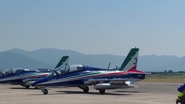 Pisa, tornano le Frecce tricolori