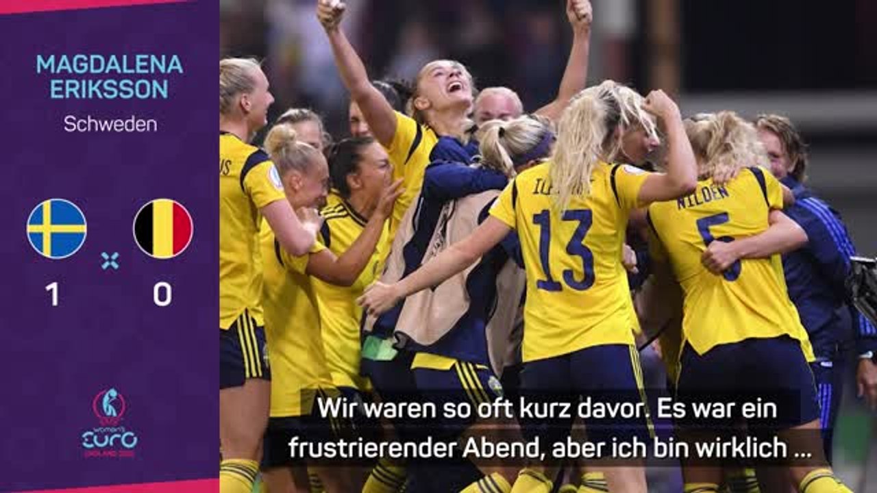 Schweden "erleichtert" trotz "keiner klaren chance"