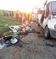 Son dakika haberleri | Mardin'de tarım işçilerini taşıyan araç kaza yaptı: 2 ölü, 17 yaralı