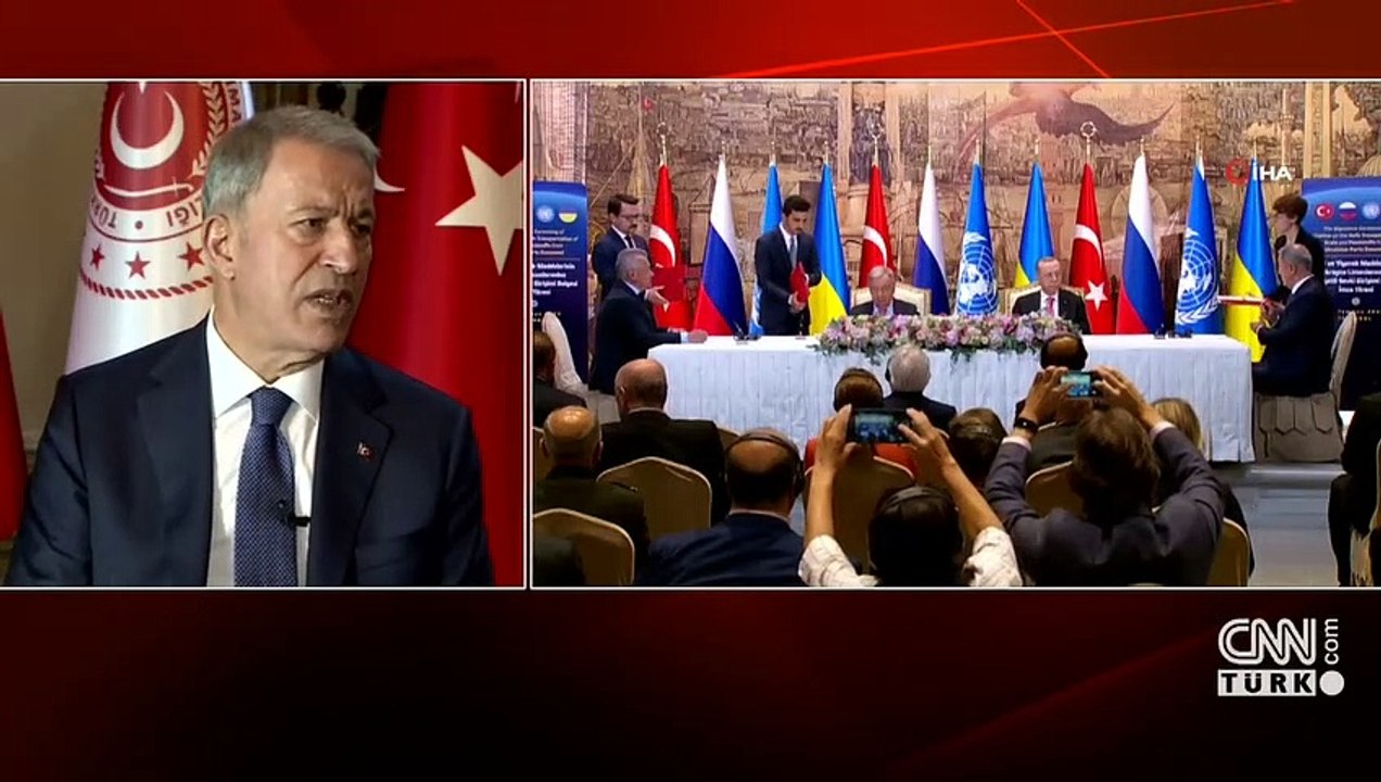 Milli Savunma Bakanı Akar CNN TÜRK'te