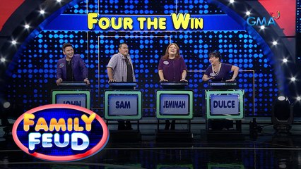 Family Feud Philippines: MAGING MATAMIS KAYA ANG MGA SAGOT NG TEAM FOUR THE WIN?