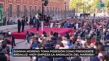 Juanma Moreno toma posesión como presidente andaluz: «Hoy empieza la Andalucía del mañana»