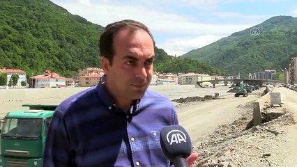 KASTAMONU - Çay yatağının genişletilmesi Bozkurt'u felaketten korudu