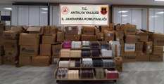 Antalya'da 1 milyon 750 bin TL değerinde 8 bin 713 adet kaçak parfüm ele geçirildi