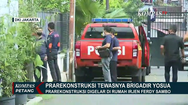 Prarekontruksi di Rumah Irjen Ferdy Sambo Hingga Polisi Temukan Ponsel Brigadir Yosua yang Hilang!