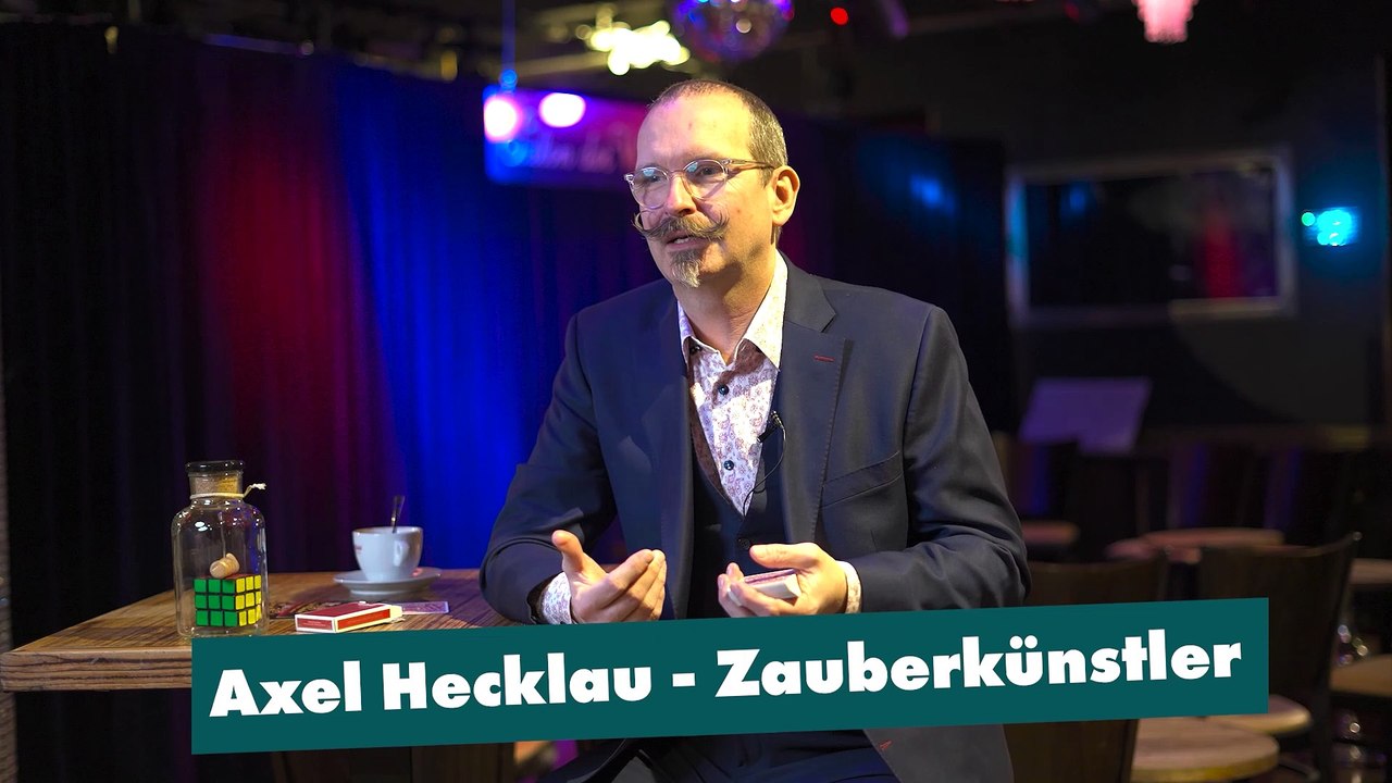 Das bewegt den zauberkünstler axel hecklau!