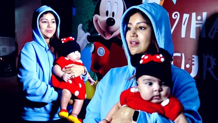 पहली बार मीडिया के सामने बेटी के साथ आयी देबिना बनर्जी, लियाना के क्यूटनेस ने बटोरी खूब सुर्खिया