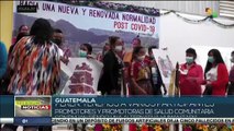 Organizaciones de salud comunitaria de Guatemala debaten alternativas para combatir la Covid-19