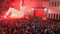 La Policía de Buenos Aires carga contra hinchas del Independiente que protestaban contra la dirección del club