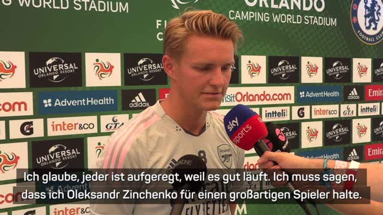 Odegaard: "zinchenko und jesus bringen erfahrung"