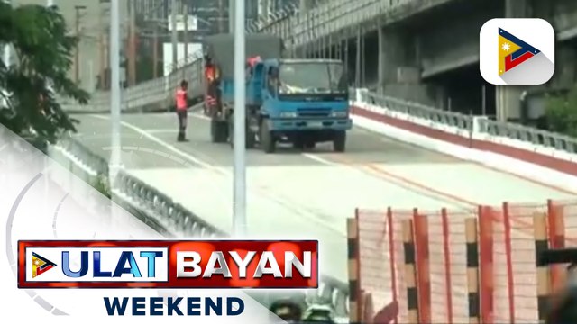 Southbound ng EDSA-Kamuning flyover, binuksan na