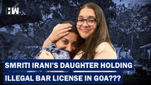 Goa Restaurant Run By Smriti Irani's Daughter Accused of Getting Illegal License | Zoish Irani |