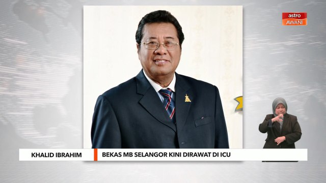 Khalid Ibrahim | Bekas MB Selangor kini dirawat di ICU
