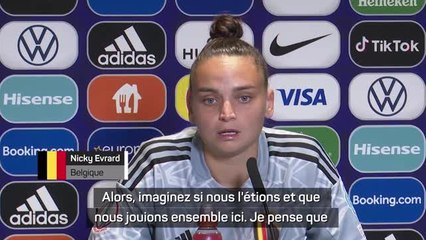 Euro 2022 (F) - Evrard : "Prendre les mesures pour améliorer le foot féminin en Belgique"