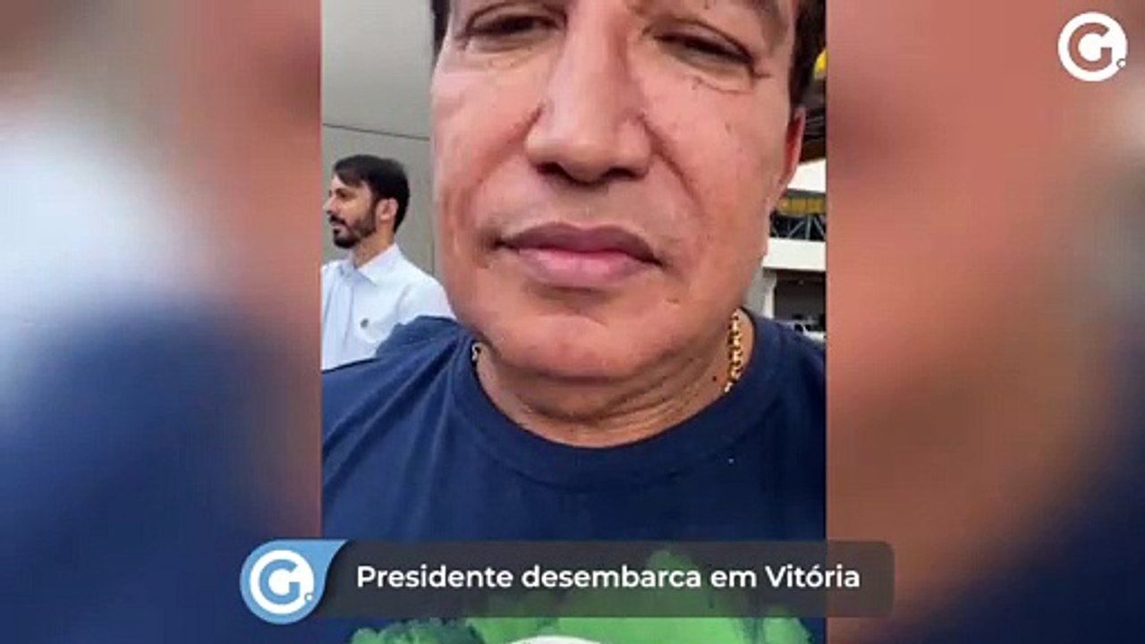Desembarque do presidente