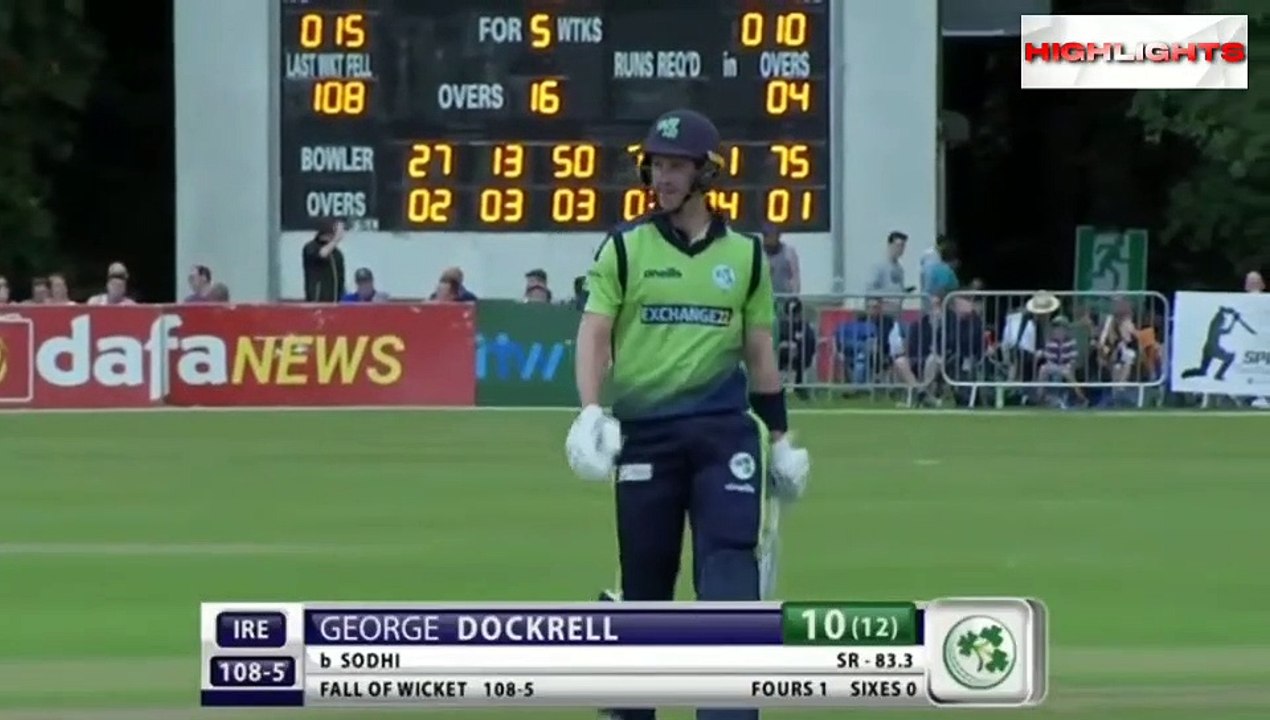 New Zealand vs Ireland 3rd T20 Highlights | 22nd July 2022 | Nz vs Ire