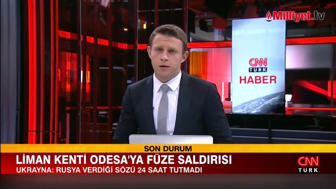 Rusya, Kalibr seyir füzeleriyle Odesa'yı vurdu!