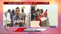 Telangana Rains _ Lower Manair Dam Gates Lifted  |  Karimnagar   | V6 News (1)