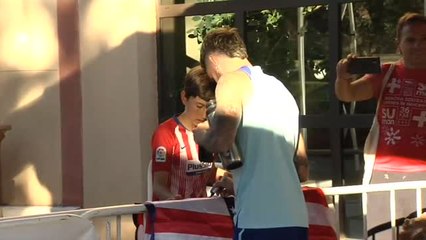 El Atleti da por finalizada su pretemporada en Los Ángeles de San Rafael