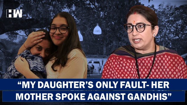 My Daughter Being Targeted Because I Spoke Against Gandhis : Smriti Irani To File Legal Case