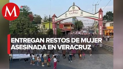 Fiscalía entrega restos de Viridiana Moreno en Veracruz