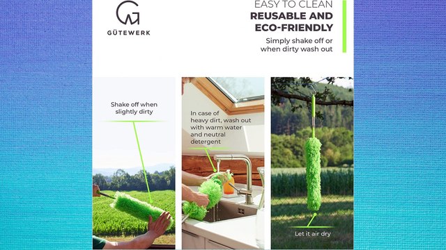 High Reach Dusting Kit With Extension Pole