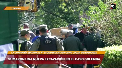 Sumaron una nueva excavación en el caso Golemba