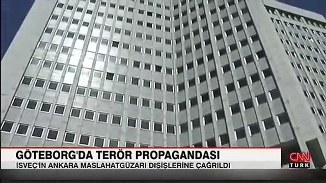 İsveç'in Ankara Büyükelçiliği Geçici Maslahatgüzarı Dışişleri Bakanlığı'na çağrıldı