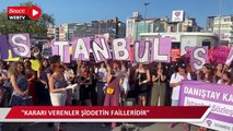 Kadınlardan Danıştay kararına karşı eylem: İstanbul Sözleşmesi biziz