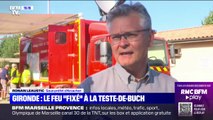 Incendies en Gironde: à La Teste-de-Buch, le feu est désormais 
