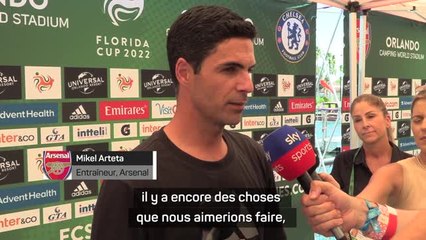 Arsenal - Arteta très heureux du mercato, mais veut encore du mouvement