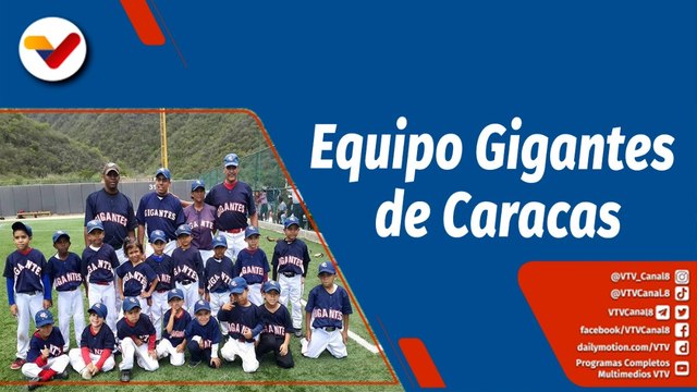 Deportes VTV | Gigantes de Caracas forma más de 200 futuros peloteros del país