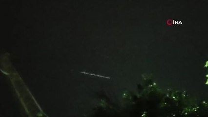 İstanbul semalarında Starlink uyduları görüldü