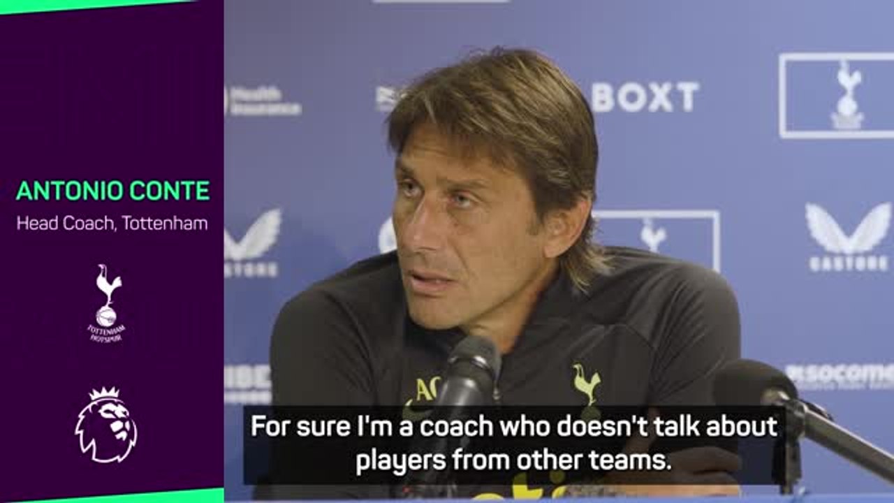 Conte blasts 'disrespectful' Nagelsmann over Kane comments