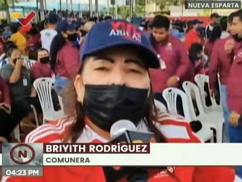 Nva. Esparta | Reciben cotillones para elecciones de Consejos Comunales en el Mcpio. Marcano